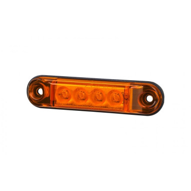 LAMPADA ARANCIONE A LED SLIM