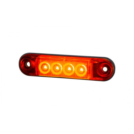 INDICATORE DI DIREZIONE A LED ROSSO SLIM