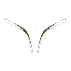 SCANIA NG 3D pressed chrome grill decoration upper grill trims 2
