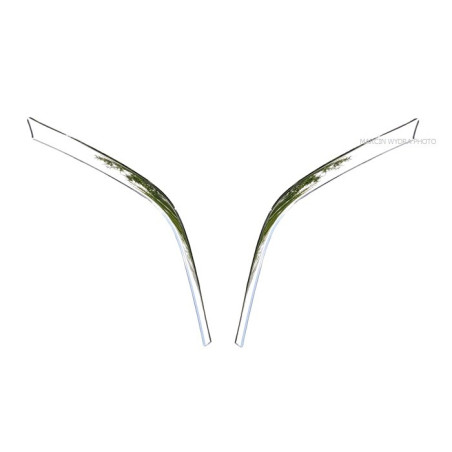 SCANIA NG 3D pressed chrome grill decoration upper grill trims