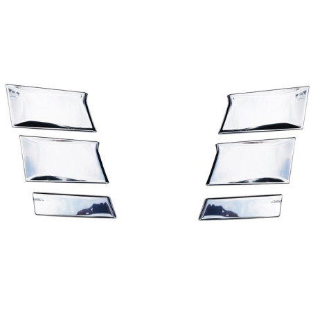 SCANIA R NG stainless corner covers grill SCANIA R NG stainless corner covers grill