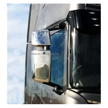 SCANIA NG R S SPEGELKÅPOR KROM ROSTFRITT STÅL
