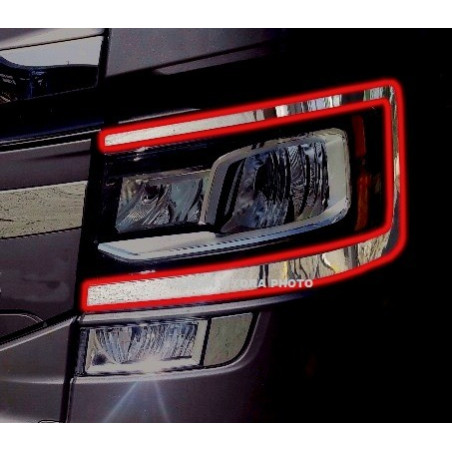 SCANIA NG S headlights frame chrome stainless SCANIA NG S headlights frame chrome stainless