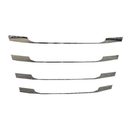 GRILL I ROSTFRITT STÅL KROM SCANIA S500