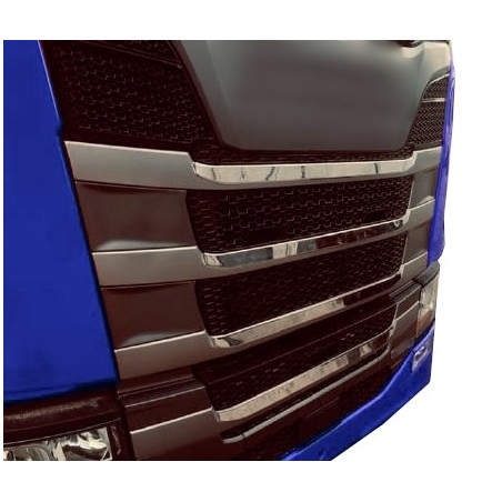 SCANIA S NG PRÄGLAD GRILLREMSA ROSTFRITT STÅL SCANIA S NG PRÄGLAD GRILLREMSA ROSTFRITT STÅL