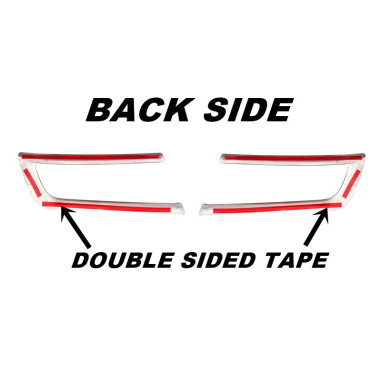 SCANIA S NG CADRE DE FEU ANTIBROUILLARD EN ACIER INOXYDABLE