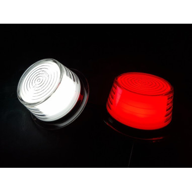 Lens model GYLLE LED red white