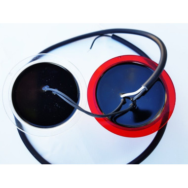 WIT RODE NEON LED-MODULE VOOR DEENSE OMTREKSELS