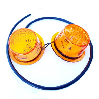 Lens model GYLLE LED orange x2