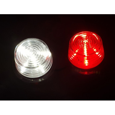 Lens model GYLLE LED red white