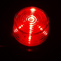 LED MODUL PIROS A DANSK JELZŐLÁMPÁKHOZ 2