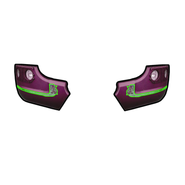 SCANIA R DEKOR NIERDZEWNY ZDERZAKA