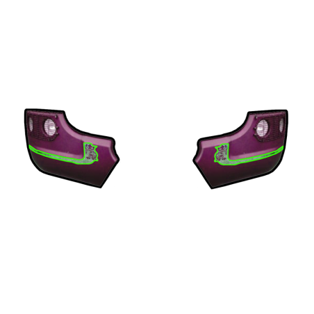 SCANIA R BUMPER ACERO INOXIDABLE DECOR