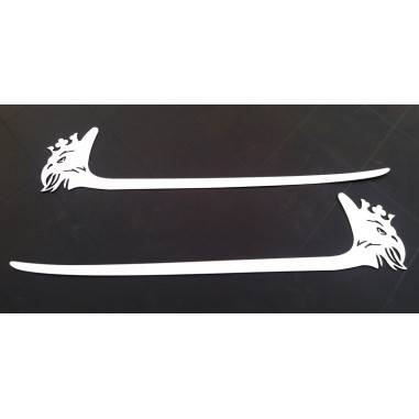 SCANIA R BUMPER ACERO INOXIDABLE DECOR