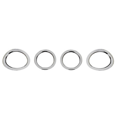 ANELLI ALOGENI CROMATI SCANIA R ACCIAIO INOX