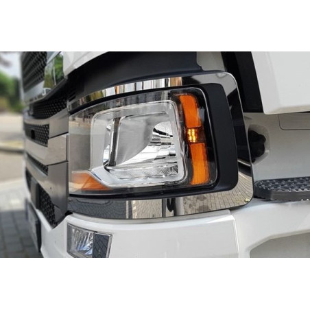 SCANIA NG S headlights frame chrome stainless SCANIA NG S headlights frame chrome stainless