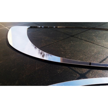 DAF E6 DECOR STRÅLKASTARRING I ROSTFRITT STÅL