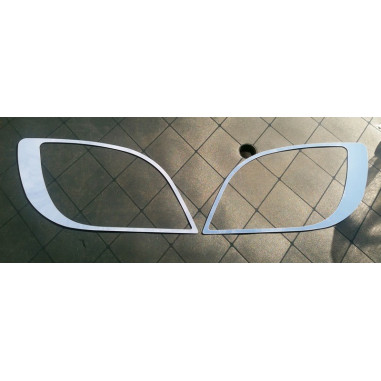 DAF E6 DECOR LUNETTA FARO IN ACCIAIO INOX