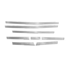 DAF xf E6 106  Staniless grill laths 3D dashboard chrome 2