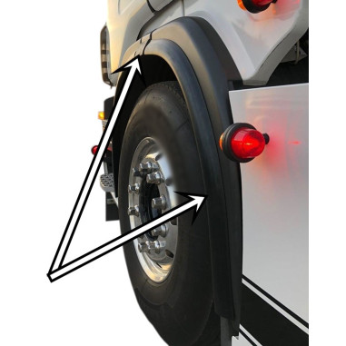 EXTENSIONES DE GOMA PARA PASOS DE RUEDA SCANIA