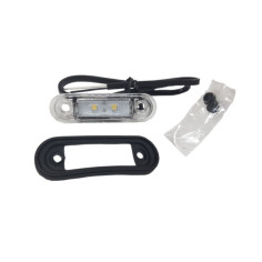 LAMPA OBRYSOWA BIAŁA LED