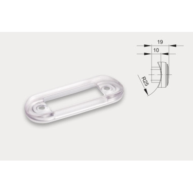 GUMMIKUDDE FÖR MONTERING PÅ SIDOMARKERINGAR FT-015