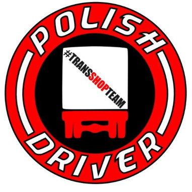 AUTOCOLLANT POLISH DRIVER 10 CM