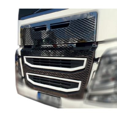 VOLVO FH4 GRILL ROESTVRIJ CHROOM