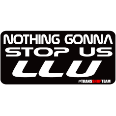 NOTHING GONNA STOP US LLU 30 CM STICKER