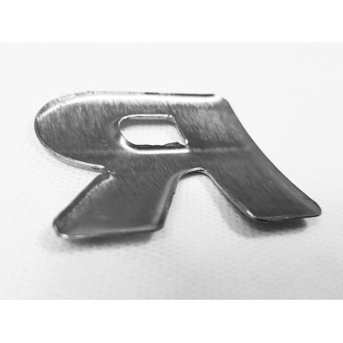 LETTRE "r" SCANIA EMBLEMATIQUE CHROME