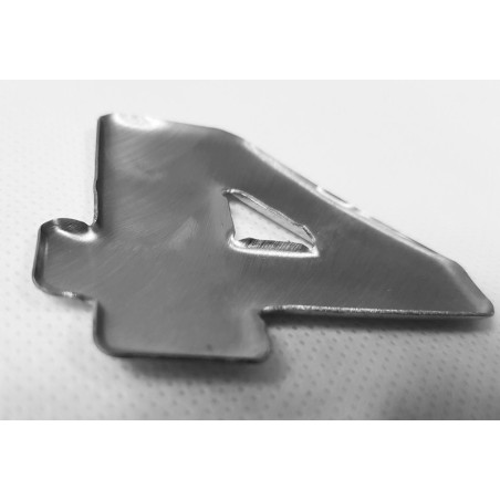 SCANIA R 04-18 emblem "4" letter cover chrome stainless