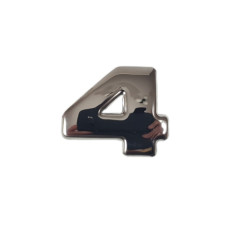 LETTERA '4' SCANIA EMBLEMA CROMO