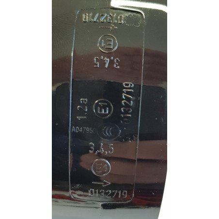 OCCHIELLO HELLA PER SPECCHIETTO INDICATORE DI DIREZIONE ARANCIONE/ROSSO