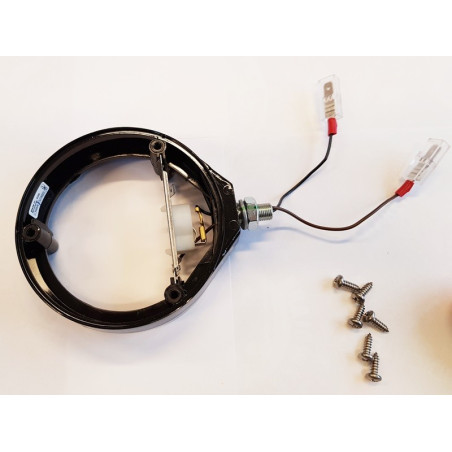 HELLA UCHO POD LUSTERKO LAMPA OBRYSOWA BIAŁO BIAŁA HELLA UCHO POD LUSTERKO LAMPA OBRYSOWA BIAŁO BIAŁA