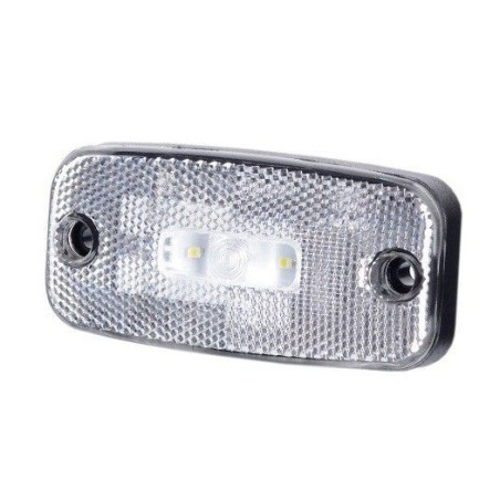 LED white marker light with reflex