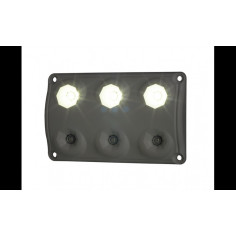 BORDERHOUSE LED CRVENO BIJELA LAMPA ZA UNUTARNJE RASVJETLJENJE 2