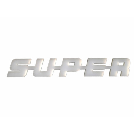 S-U-P-E-R EMBLEMA IN PLASTICA SCANIA SUPER