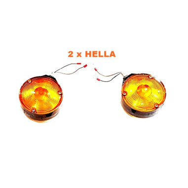 2 x HELLA-spegellampor för riktningsbelysning NL STYLE