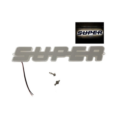 SUPER EMBLEM SVJETLJENI BIJELI LED