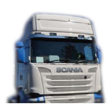 SCANIA R STREAMLINE CAPPELLO PARASOLE IN ACCIAIO INOX