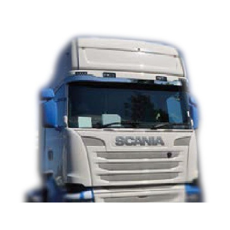 SCANIA R STREAMLINE NIERDZEWNA NAKŁADKA NA OSŁONĘ PRZECIWSŁONECZNĄ SCANIA R STREAMLINE NIERDZEWNA NAKŁADKA NA OSŁONĘ PRZECIWSŁONECZNĄ