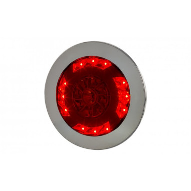 Tail light LUCY LED round hamburger