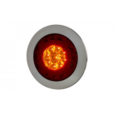 Tail light LUCY LED round hamburger