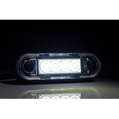 FEHÉR LED 4 DIÓDÁVAL RENDELKEZŐ FEHÉR LÁMPA 2