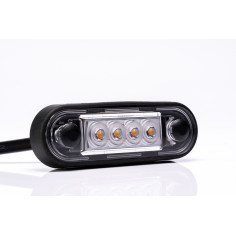 LAMPADA ARANCIONE D'INGOMBRO A LED 4 DIODI