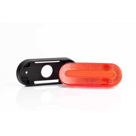 LUCE DI INGOMBRO ROSSA A LED CON RIFLETTORE ADR