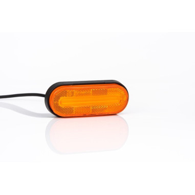 Marker light LED Orange with reflex