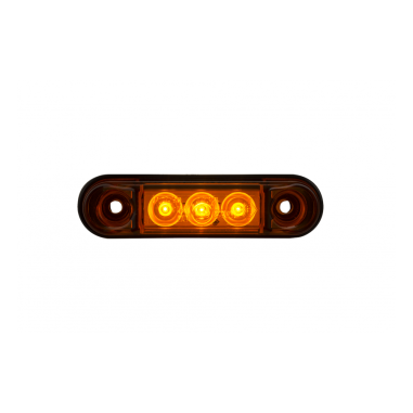 Lampada di segnalazione di tipo SLIM arancione LD 2439