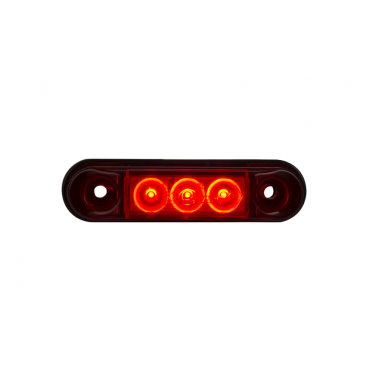 Poziční Světlo cervene LED SLIM 2440