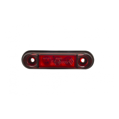 Lampa obrysowa typu SLIM czerwona LD 2440